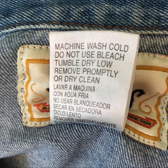 Vintage Timeless Tickets Denim Vest - Picture 5 of 6